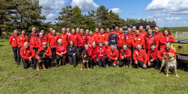 Other image for Mountain rescue team celebrates top voluntary award